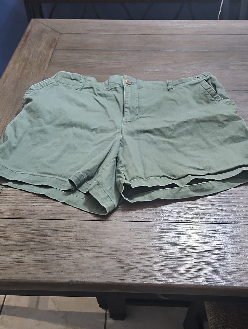 Old Navy Olive Green Women's Casual Shorts